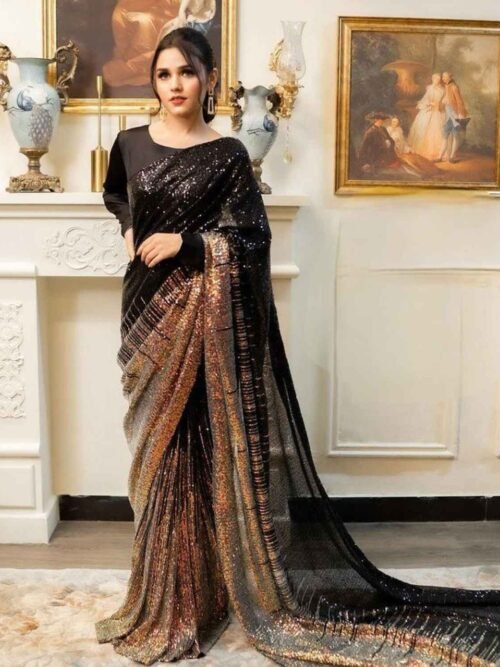 Black Saree