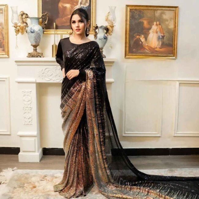 Black Saree