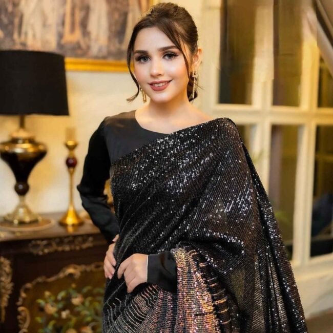 Black Saree