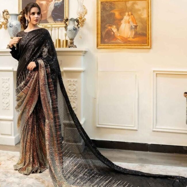 Black Saree