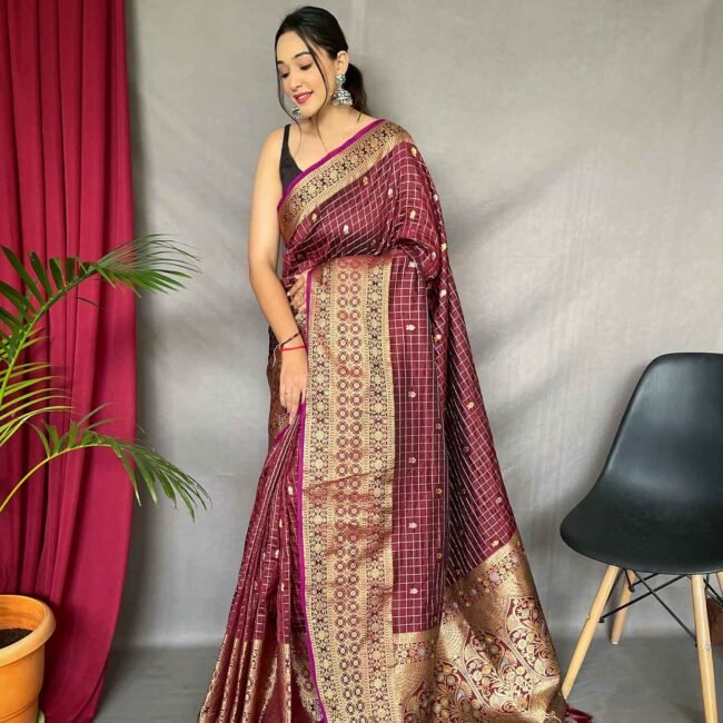 Red Saree